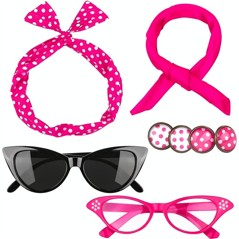 Set Aksesori Gaya Retro 1950-a - Women'S Accessories In The 1950S ulasan dan harga