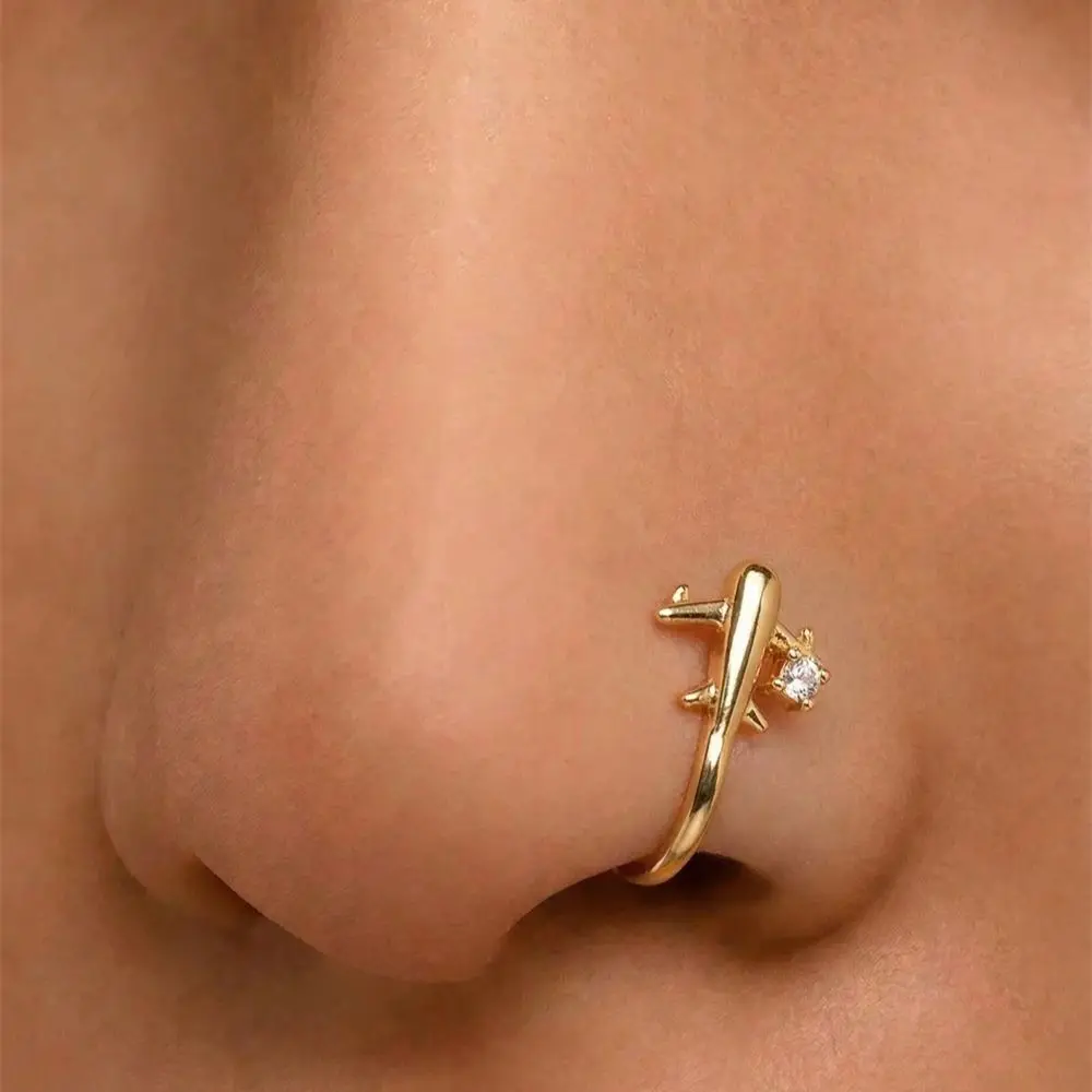 1 buah Penjepit Hidung Tanpa T - Women Accessories Sale ulasan dan harga