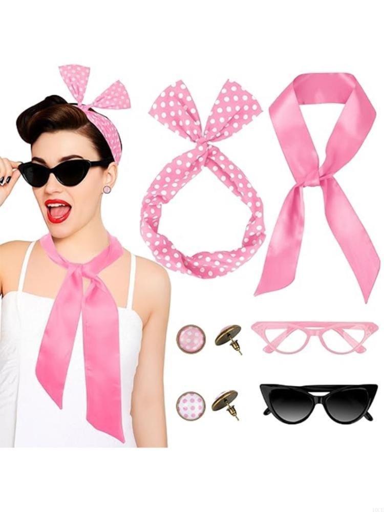 8 Buah Set Aksesori Kostum 50S - Women'S Accessories In The 1950S ulasan dan harga